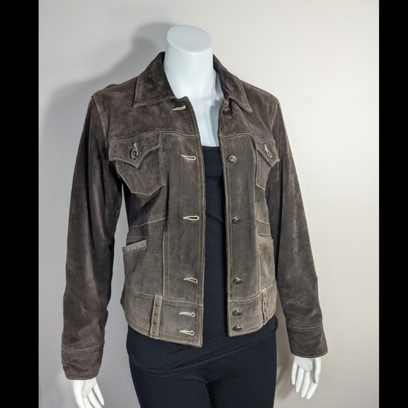 🍒 SKOTTS SUEDE Jacket !!! Premium Quality Washable Suede !!! - Picture 2 of 15